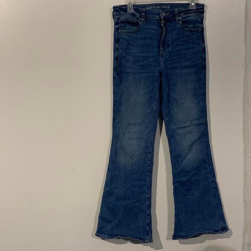 American eagle super highrise flare
